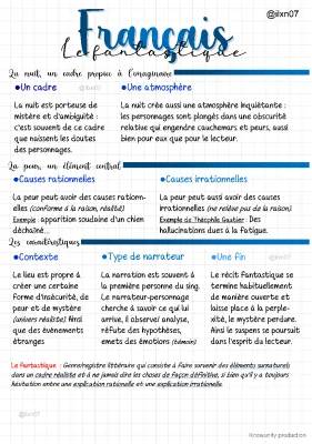 Le Récit Fantastique en 4ème: Exemples et Définitions