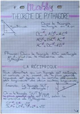 Comment Prouver le Théorème de Pythagore et Vérifier un Triangle Rectangle