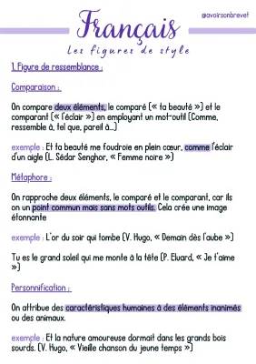 Learn French Style Figures: Fun Ways to Compare and Contrast