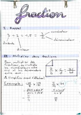 Apprends la multiplication de fractions étape par étape !