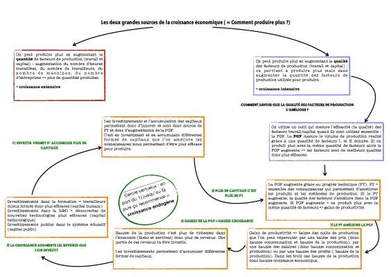 Croissance Endogène et Exogène: Schéma et Exemples - SES Terminale