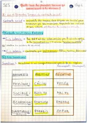 Quels sont les processus sociaux qui contribuent à la déviance ?