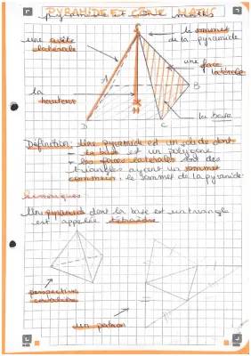 Comment calculer le volume d'une pyramide à base rectangle