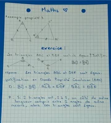 Triangles Égaux 4ème : Exercices Corrigés et PDF Amusants