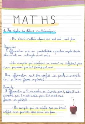 Exemples d'Énoncés Mathématiques et Démonstrations Faciles