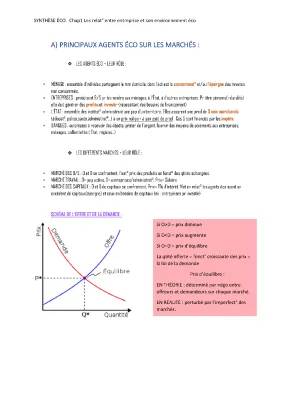 Les agents économiques et leurs fonctions - Résumé et Exemples