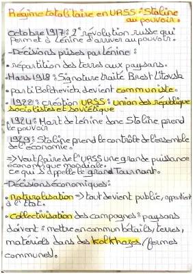 L'URSS de Staline résumé: Comprendre le régime totalitaire et la Grande Terreur