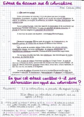 Discours sur le colonialisme d'Aimé Césaire: Analyse linéaire et Résumé