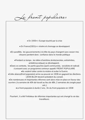 Découvre les Réformes du Front Populaire en France et l'Impact de Léon Blum