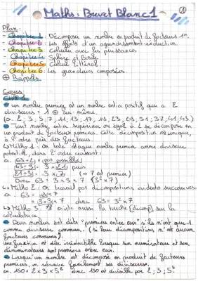 Décomposition en Produits de Facteurs Premiers et Sphères : Exercices Corrigés et Cours