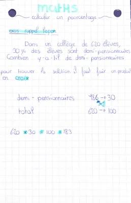 Comment calculer des pourcentages et utiliser les mathématiques à l'école !