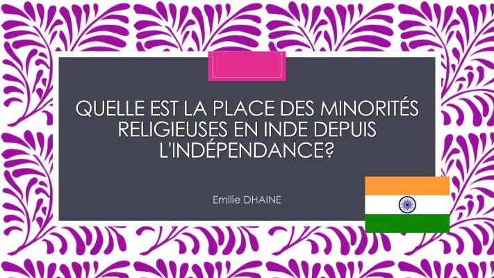 Découvrez la Carte des Religions en Inde et les Minorités Religieuses