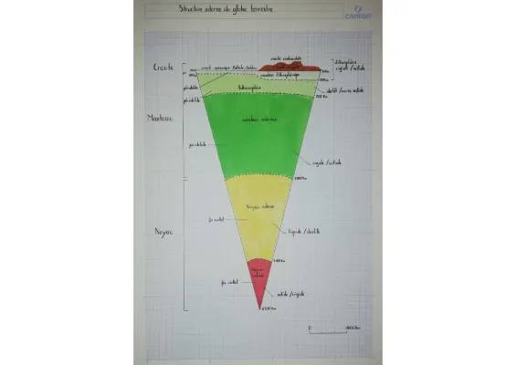 Découvre le Schéma de la Structure Interne du Globe Terrestre