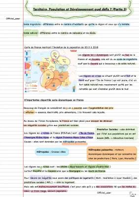 Les Défis Territoriaux et les Inégalités Sociales en France