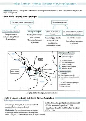 Mers et Océans : Au Cœur de la Mondialisation Terminale - Sujet Corrigé et PDF