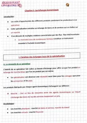 Les Secrets de la Spécialisation et des Flux : Économie Facile