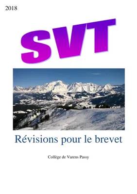 Fiches de révision SVT 3ème et brevet en PDF