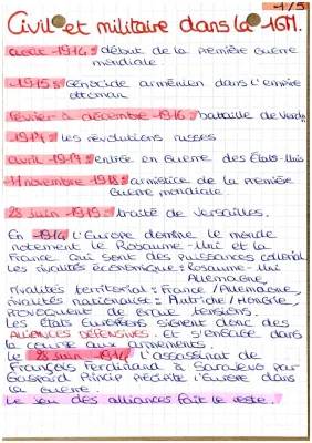 Découvre la Vie des Soldats et des Civils pendant la Première Guerre Mondiale