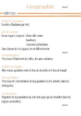 Découvre l'Étalement Urbain et la Gentrification en France