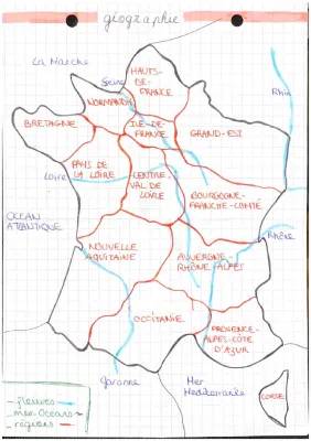 villes et régions françaises