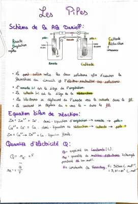 Comprendre la Réaction d'Oxydo-Réduction dans la Pile Daniell