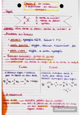 Cours sur les réactions nucléaires et la radioactivité - PDF