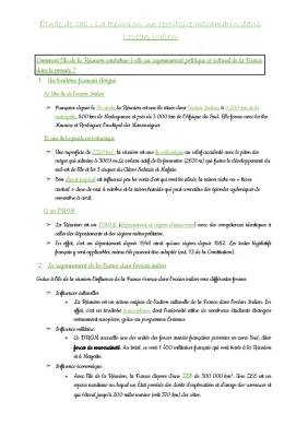 Étude de cas sur l'île de la Réunion : Enjeux et Contraintes de l'Aménagement du Territoire ultramarin