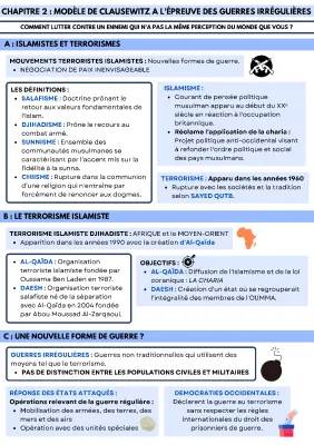 Chapitre 2 - Les organisations terroristes : AL-QAÏDA et DAESH