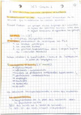 La structure des classes en France - Catégories socioprofessionnelles et évolution depuis 1950