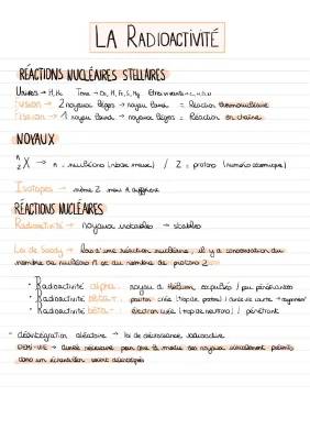 Tout savoir sur la radioactivité - Exercice, Définition, Demi-vie, Fission et Fusion