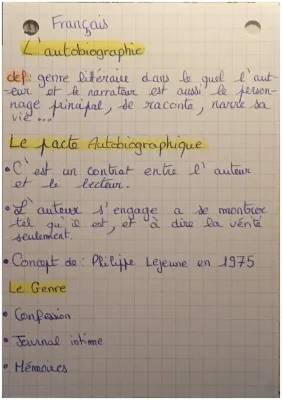 Découvre l'autobiographie : Exemples et Caractéristiques pour les Élèves