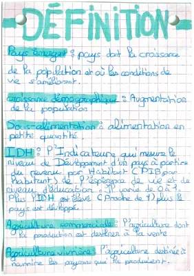 Définition «Des resources à limiter, à gérer et à renouveler »