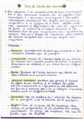 Les ondes sismiques et échelles de Richter et Mercalli : Cours SVT pour les 10 ans