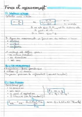 Principe d'inertie : formules et exercices corrigés (PDF)