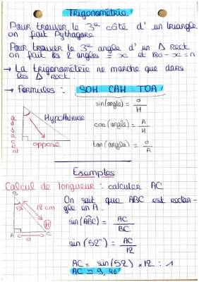 Learn How to Find the Third Side of a Triangle with Pythagoras and Use SOH CAH TOA for Angles