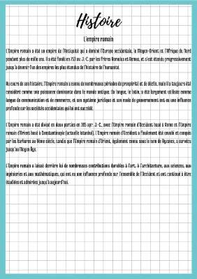 Les Romains en Afrique du Nord et l'Histoire du Latin