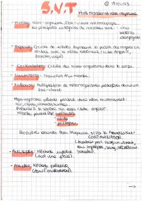 Monde microbien et notre organisme 