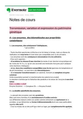 Découvrez Les Enzymes: Tableau, Propriétés et Exemple de Catalyseur Biologique