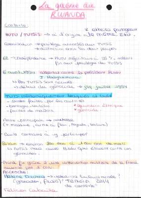 Résumé du Génocide Rwandais et TPIR: Causes, Films, et Tribunaux Gacaca