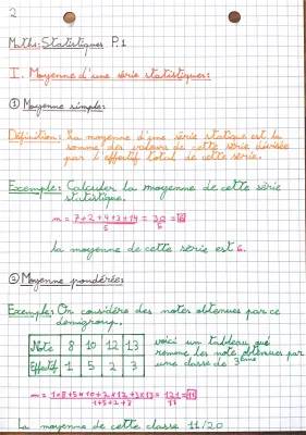  les statistiques 