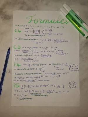 Formules Physique-Chimie Terminale : Tout en PDF pour le BAC 2024