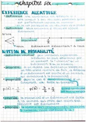 Expérience aléatoire: Exemples et Exercices Corrigés pour Apprendre la Probabilité