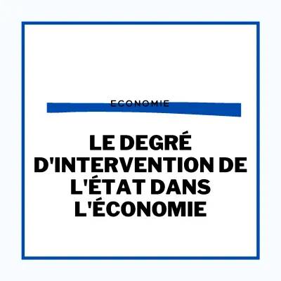 L'intervention de l'Etat dans l'économie: PDF, Raisons, Moyens, et Limites