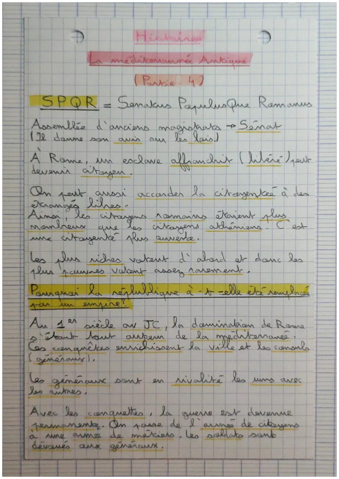 U
Histoire
La mediterannée Antique
héritige I greque
empreinte
Par exemple
(greque). Il reste
theatre
Introduction: On a
um
héritage greco-r