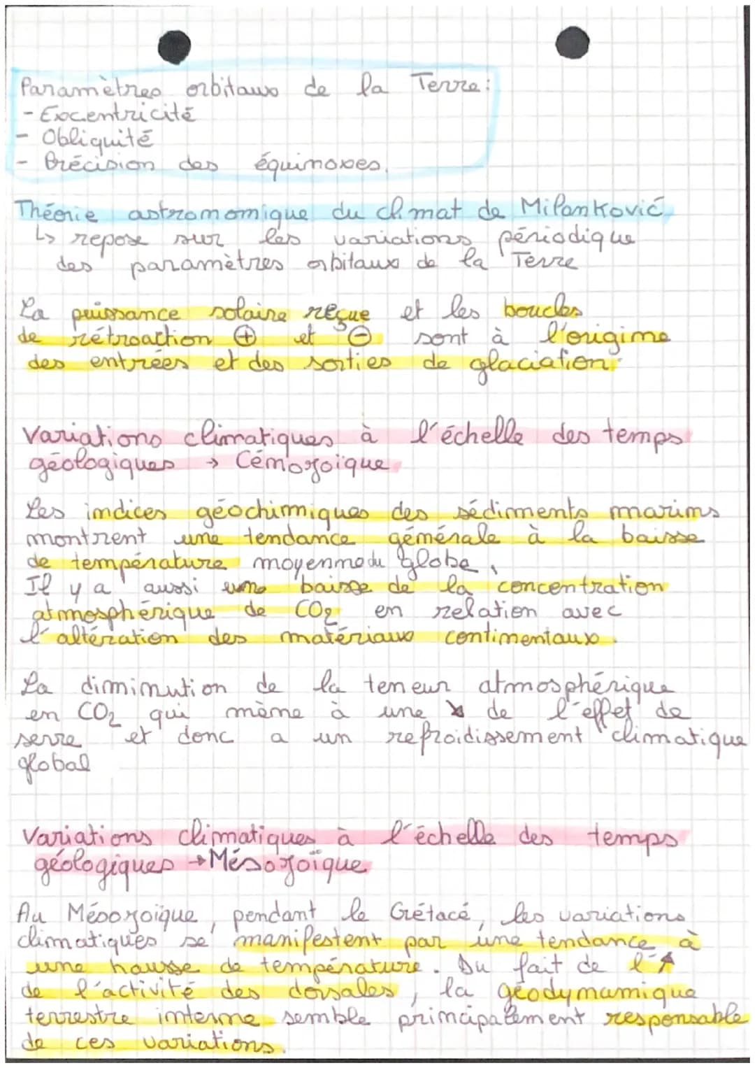 Variations climatiques
années
à
LES CLIMATS
7
+1°C en 150 ans
<> réchauffement climatique due à la
du cycle biochimique der
I´'émission de g
