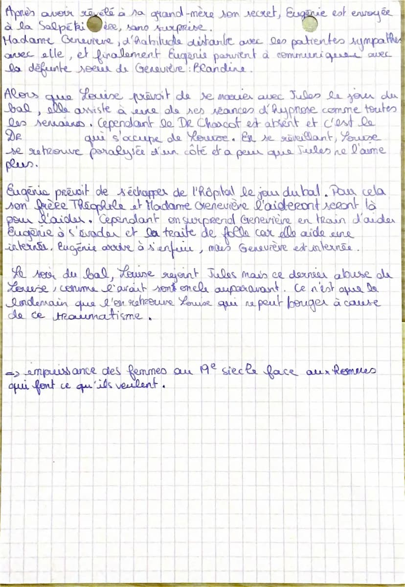 le bal des
folles
O
& Roman publie
&
Raconte l'histoire de 3 femmes à une époque ai
les femmes étaient bien considérées comme inférieures
& 
