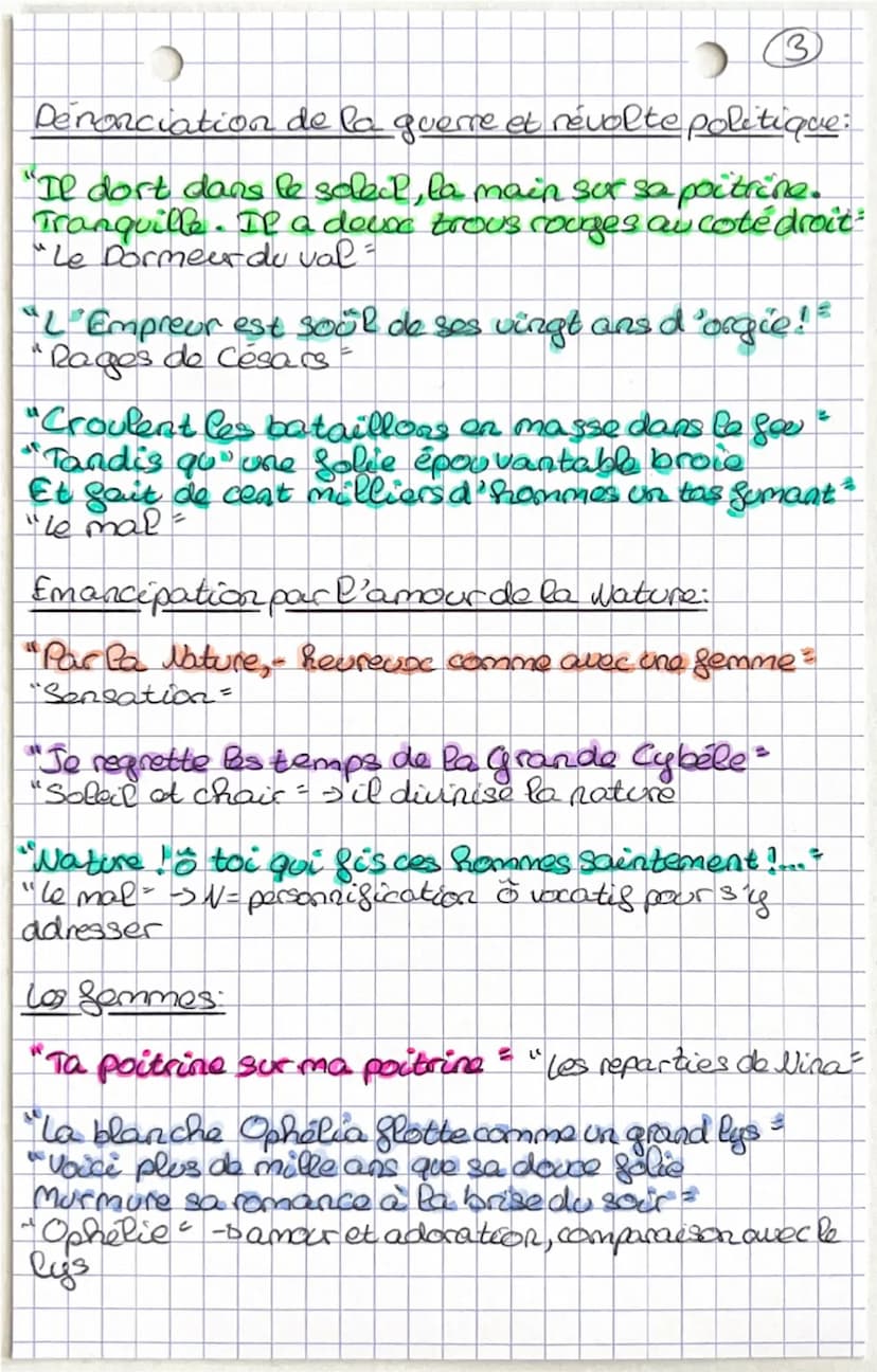 Les Cahier de Dovae's
Citations
Cette ceuvre de Rimbaud rassemble 22
poèmes reparte en 2 cahier qui raconte
la vie de l'auteur, surtout son 