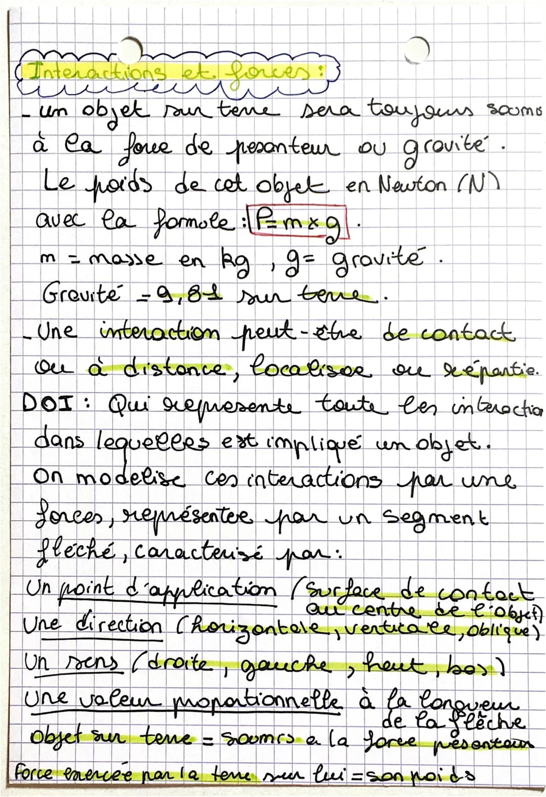 brevet
pchimie
Caracteriser
чии
ine mouvement:
м
Mouvement rectiligne trajectoire droite
Mouvement circulaire => trajectoire cercle
Mouvemen