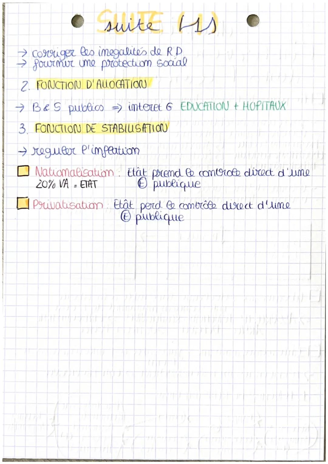 CH1

• chapitre I
l'intervention de l'état
dans l'économie

☐ la place de l'état dams P'ecomomie OBJET DE DEBATS

- precevement obligatoire 