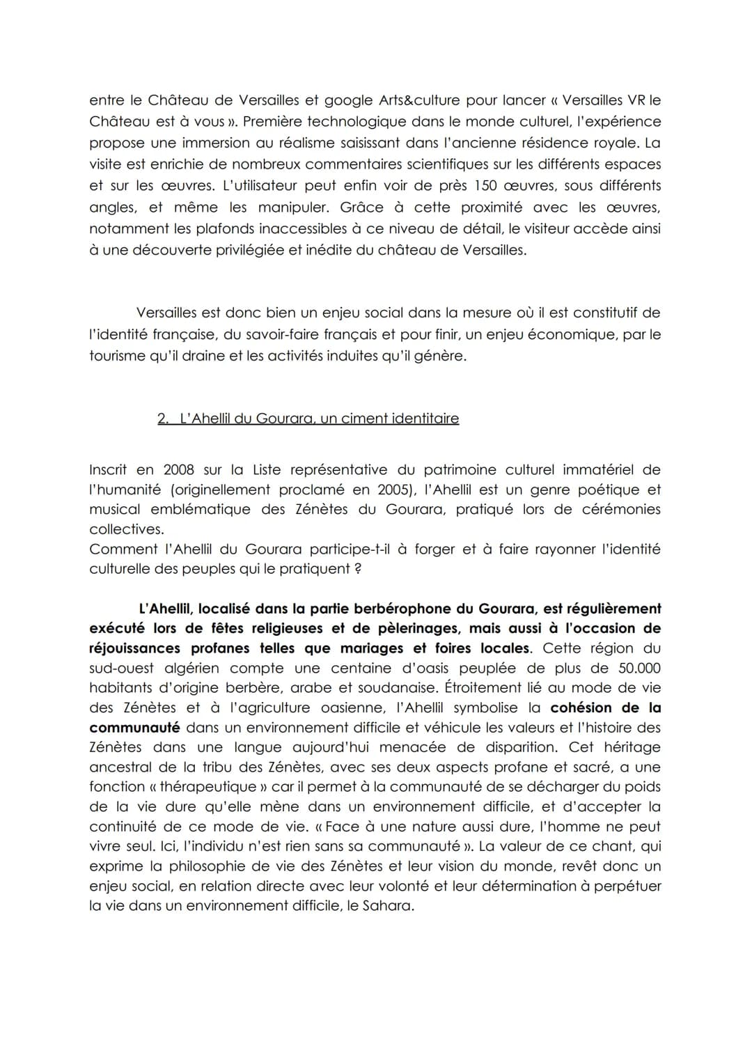 AXE 1 LES ENJEUX POLITIQUES ET SOCIAUX DU PATRIMOINE
Identifier le patrimoine c'est reconnaitre des critères qui le caractérisent et en font
